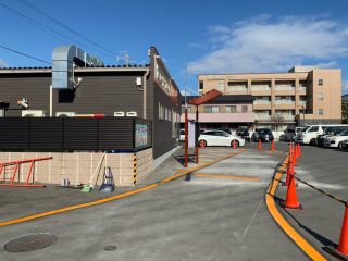 三重県　津市　飲食店駐車場　抹消工事　塗り替え工事